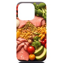 Fruit Snack Diet Bio Food Healthy Iphone 14 Pro Black Uv Print Case by Sarkoni