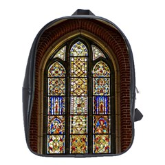 Stained Glass Window Old Antique School Bag (large) by Sarkoni