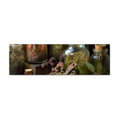 Apothecary Old Herbs Natural Sticker (bumper) by Sarkoni