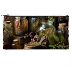 Apothecary Old Herbs Natural Pencil Case by Sarkoni