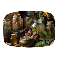 Apothecary Old Herbs Natural Mini Square Pill Box by Sarkoni