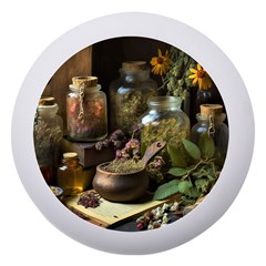 Apothecary Old Herbs Natural Dento Box With Mirror