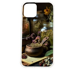 Apothecary Old Herbs Natural Iphone 12 Pro Max Tpu Uv Print Case by Sarkoni