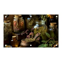 Apothecary Old Herbs Natural Banner And Sign 5  X 3  by Sarkoni