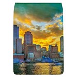 Boston Skyline Cityscape River Removable Flap Cover (L) Front