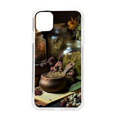 Apothecary Old Herbs Natural Iphone 11 Tpu Uv Print Case by Sarkoni