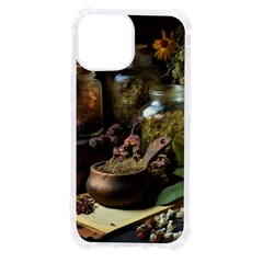 Apothecary Old Herbs Natural Iphone 13 Mini Tpu Uv Print Case by Sarkoni