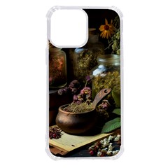 Apothecary Old Herbs Natural Iphone 13 Pro Max Tpu Uv Print Case by Sarkoni