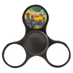 Boston Skyline Cityscape River Finger Spinner by Sarkoni