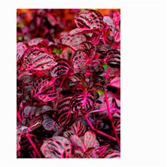 Red Leaves Plant Nature Leaves Small Garden Flag (two Sides) by Sarkoni