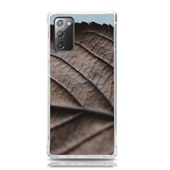 Leaf Veins Nerves Macro Closeup Samsung Galaxy Note 20 Tpu Uv Case by Amaryn4rt