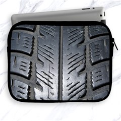 Mature Black Auto Altreifen Rubber Pattern Texture Car Apple Ipad 2/3/4 Zipper Cases by Amaryn4rt