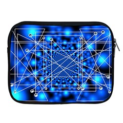 Network Connection Structure Knot Apple Ipad 2/3/4 Zipper Cases by Amaryn4rt