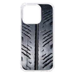 Mature Black Auto Altreifen Rubber Pattern Texture Car Iphone 14 Pro Tpu Uv Print Case by Amaryn4rt