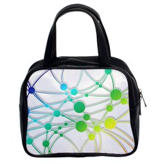 Network Connection Structure Knot Classic Handbag (Two Sides)