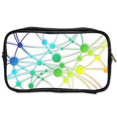 Network Connection Structure Knot Toiletries Bag (two Sides)