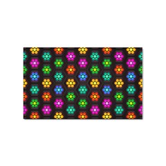 Pattern Background Colorful Design Sticker Rectangular (100 Pack) by Amaryn4rt