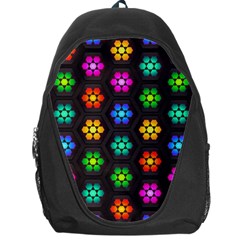 Pattern Background Colorful Design Backpack Bag by Amaryn4rt