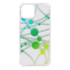 Network Connection Structure Knot iPhone 14 TPU UV Print Case