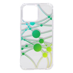 Network Connection Structure Knot iPhone 14 Pro Max TPU UV Print Case