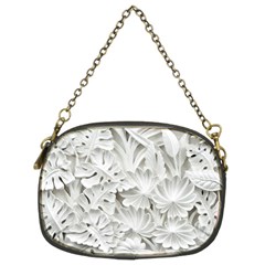 Pattern Motif Decor Chain Purse (two Sides)