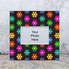 Pattern Background Colorful Design White Box Photo Frame 4  X 6  by Amaryn4rt