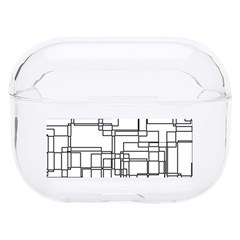 Structure Pattern Network Hard Pc Airpods Pro Case