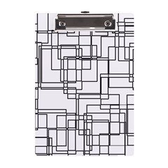 Structure Pattern Network A5 Acrylic Clipboard