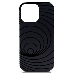 Spiral Eddy Route Symbol Bent Iphone 14 Pro Max Black Uv Print Case by Amaryn4rt