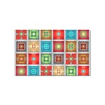 Tiles Pattern Background Colorful Sticker Rectangular (100 pack) Front