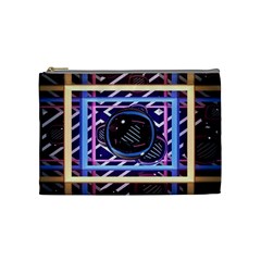 Abstract Sphere Room 3d Design Cosmetic Bag (medium) by Amaryn4rt