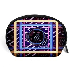 Abstract Sphere Room 3d Design Accessory Pouch (large) by Amaryn4rt