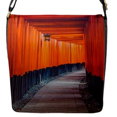 Architecture Art Bright Color Flap Closure Messenger Bag (s) by Amaryn4rt