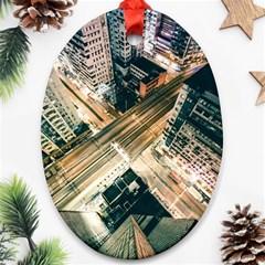 Architecture Buildings City Ornament (oval)