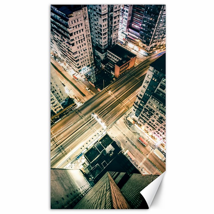 Architecture Buildings City Canvas 40  x 72 