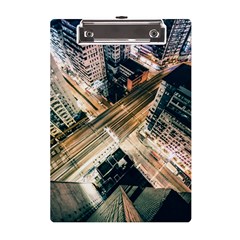 Architecture Buildings City A5 Acrylic Clipboard by Amaryn4rt