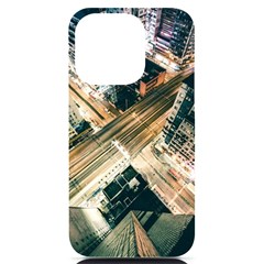 Architecture Buildings City Iphone 14 Pro Black Uv Print Case by Amaryn4rt