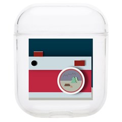 Camera Vector Illustration Soft Tpu Airpods 1/2 Case by Amaryn4rt