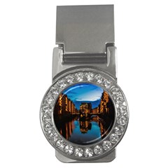 Hamburg City Blue Hour Night Money Clips (cz)  by Amaryn4rt