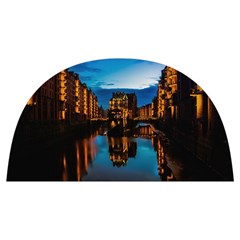 Hamburg City Blue Hour Night Anti Scalding Pot Cap by Amaryn4rt