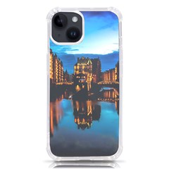 Hamburg City Blue Hour Night Iphone 14 Tpu Uv Print Case by Amaryn4rt