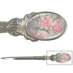 Cloves Flowers Pink Carnation Pink Letter Opener by Amaryn4rt