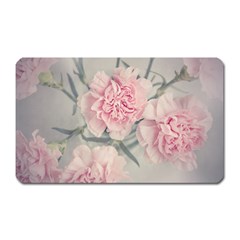 Cloves Flowers Pink Carnation Pink Magnet (rectangular) by Amaryn4rt