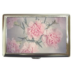 Cloves Flowers Pink Carnation Pink Cigarette Money Case by Amaryn4rt