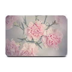 Cloves Flowers Pink Carnation Pink Small Doormat by Amaryn4rt