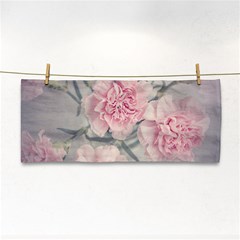 Cloves Flowers Pink Carnation Pink Hand Towel by Amaryn4rt