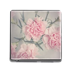 Cloves Flowers Pink Carnation Pink Memory Card Reader (square 5 Slot) by Amaryn4rt