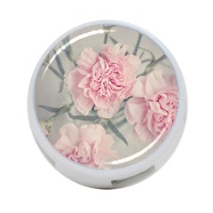 Cloves Flowers Pink Carnation Pink 4-port Usb Hub (two Sides) by Amaryn4rt