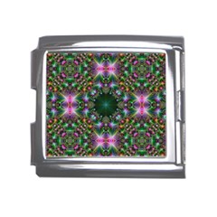 Digital Kaleidoscope Mega Link Italian Charm (18mm) by Amaryn4rt