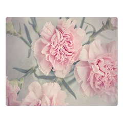 Cloves Flowers Pink Carnation Pink Premium Plush Fleece Blanket (large) by Amaryn4rt